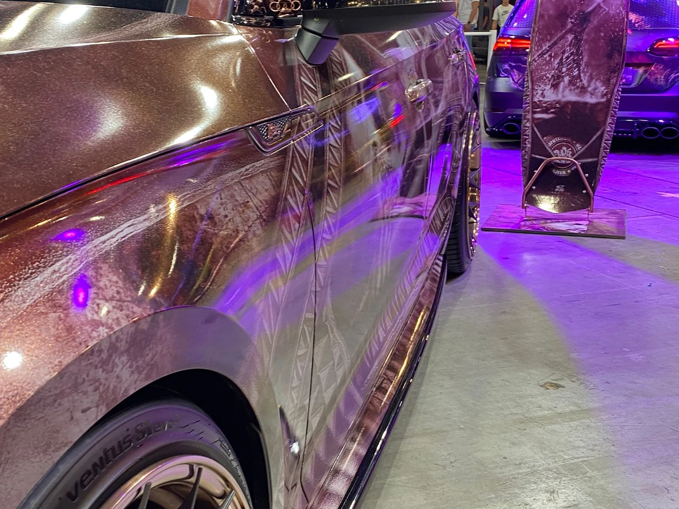 Audi S5 Aquaman custom livery — zijkant — FRD × WMR