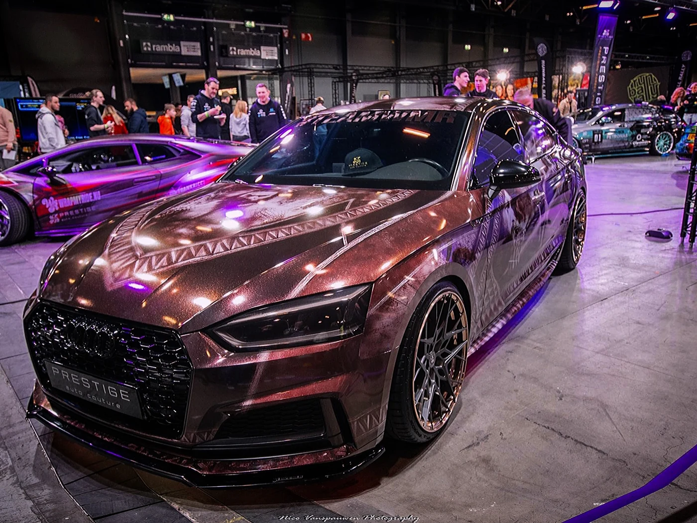 Audi S5 Aquaman livery — voorkant — FRD × WMR