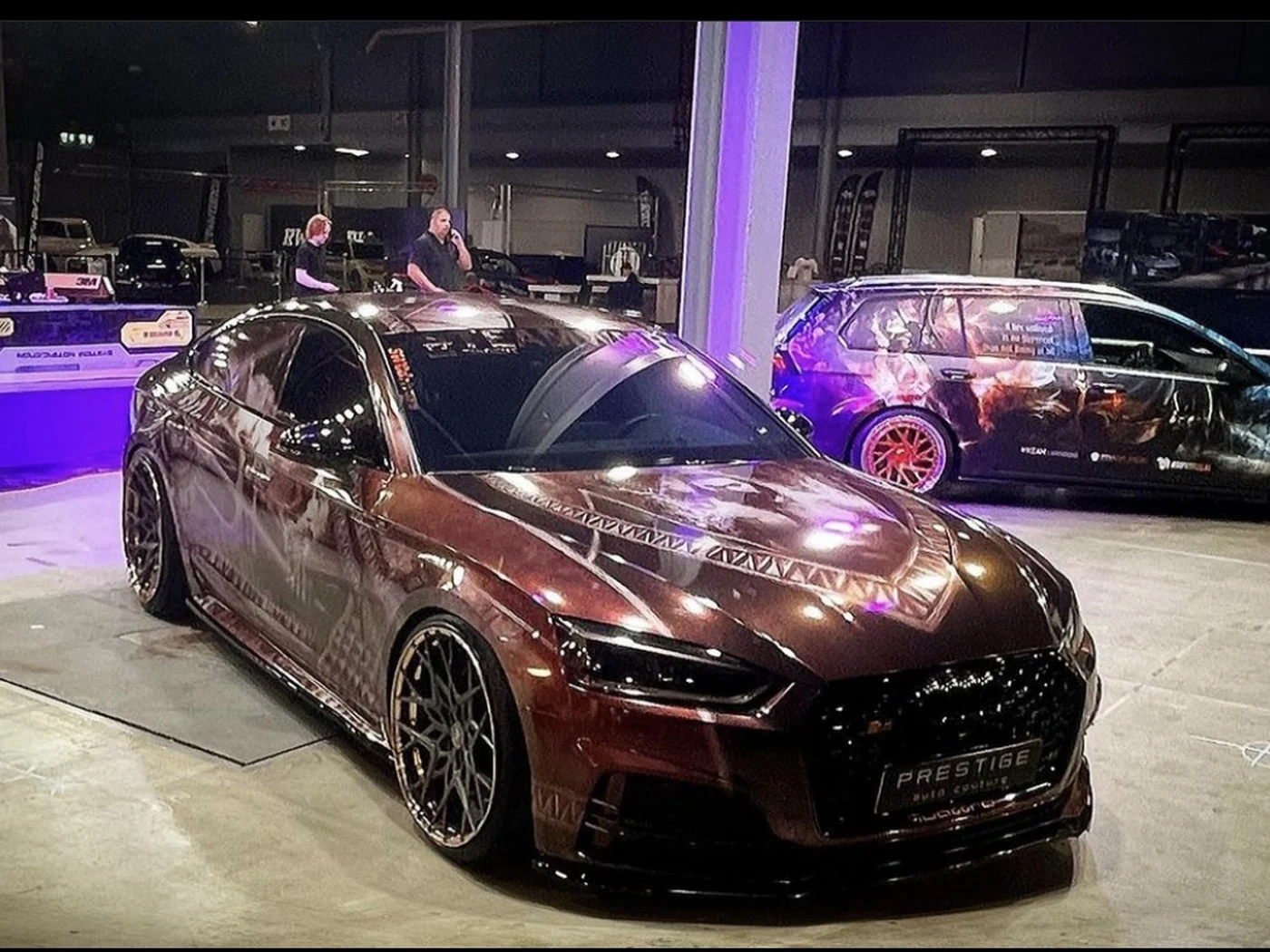 Audi S5 Aquaman livery — achterkant — FRD × WMR