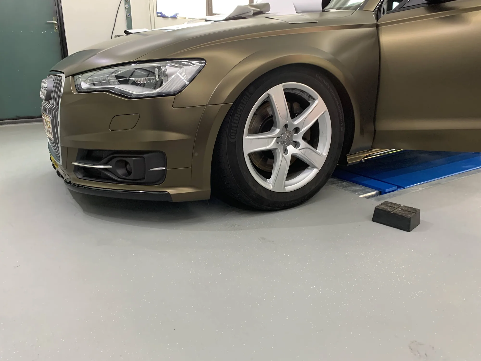 AUDI A6 ALLROAD MATTE BOND GOLD — Audi A6 Allroad — FRD × WMR