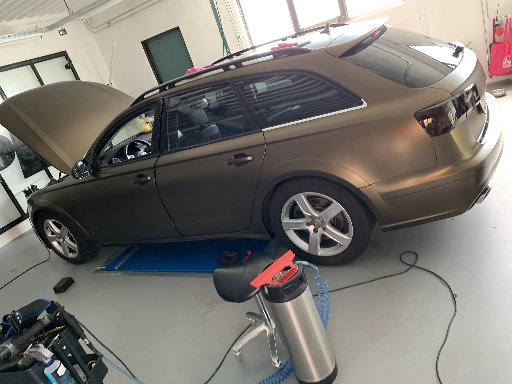 AUDI A6 ALLROAD MATTE BOND GOLD — Audi A6 Allroad — FRD × WMR