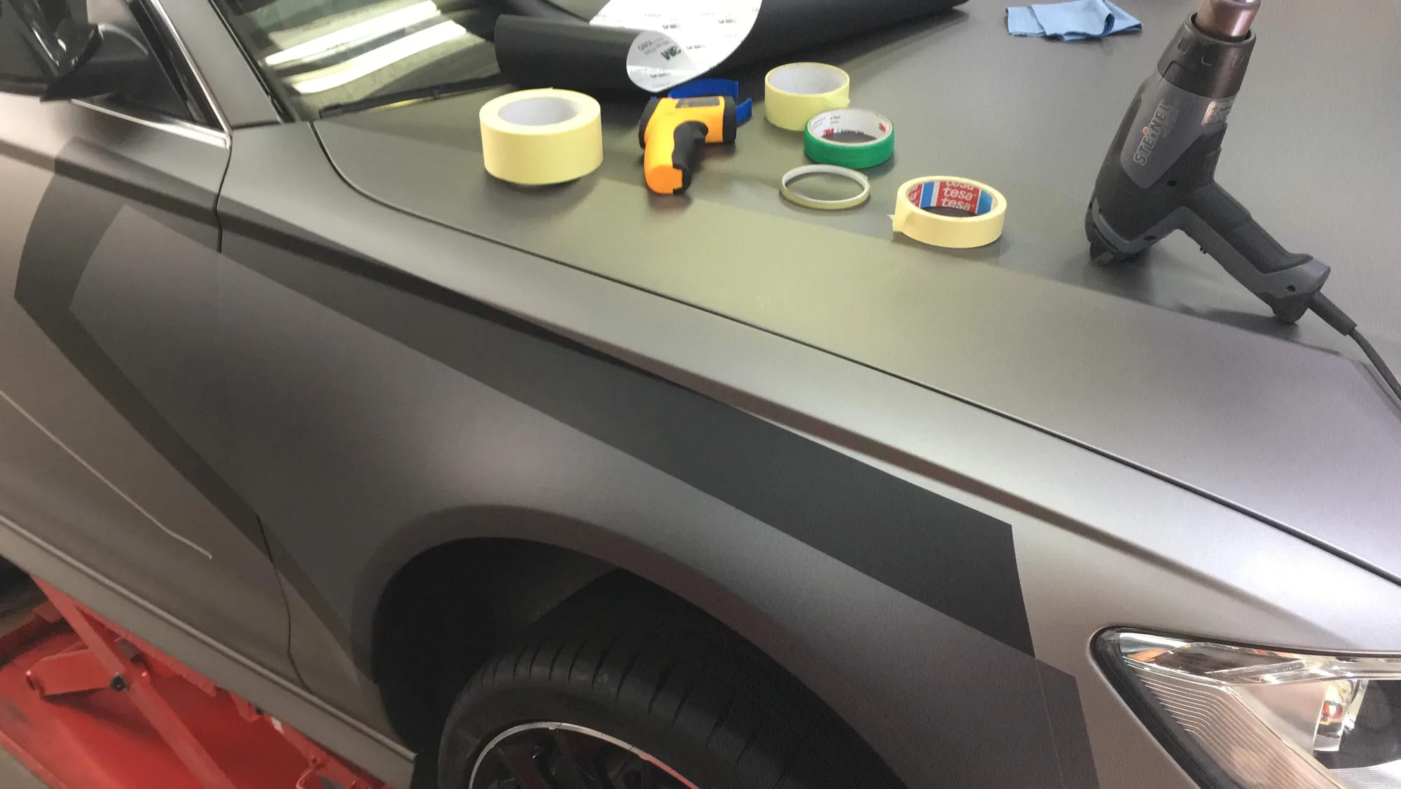 AUDI A6 JON OLSON STRIPING — Jon Olson — FRD × WMR