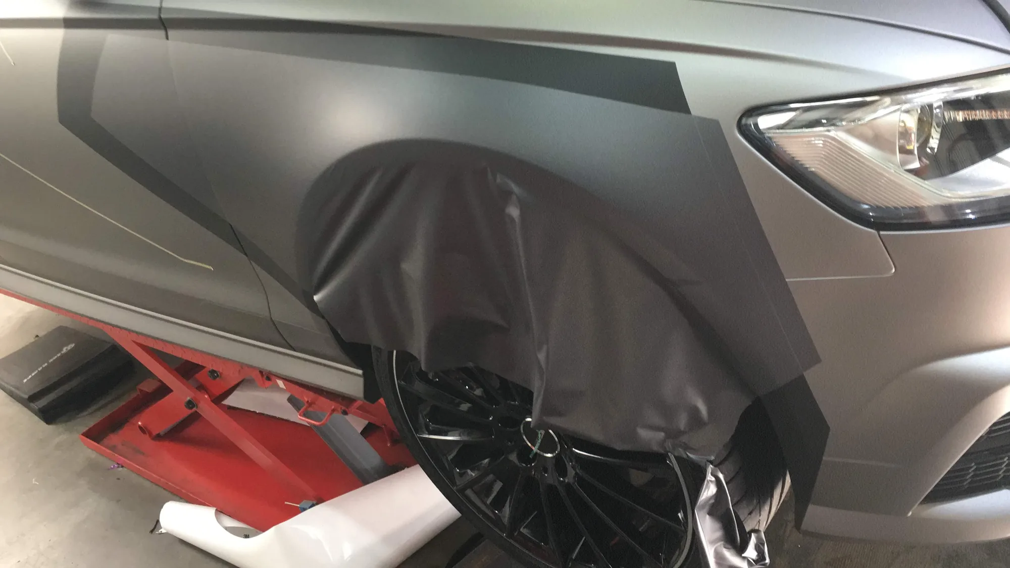 AUDI A6 JON OLSON STRIPING — Jon Olson — FRD × WMR