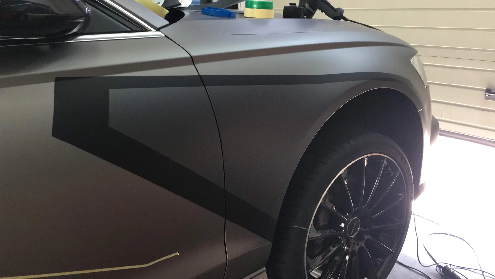 AUDI A6 JON OLSON STRIPING — Jon Olson — FRD × WMR