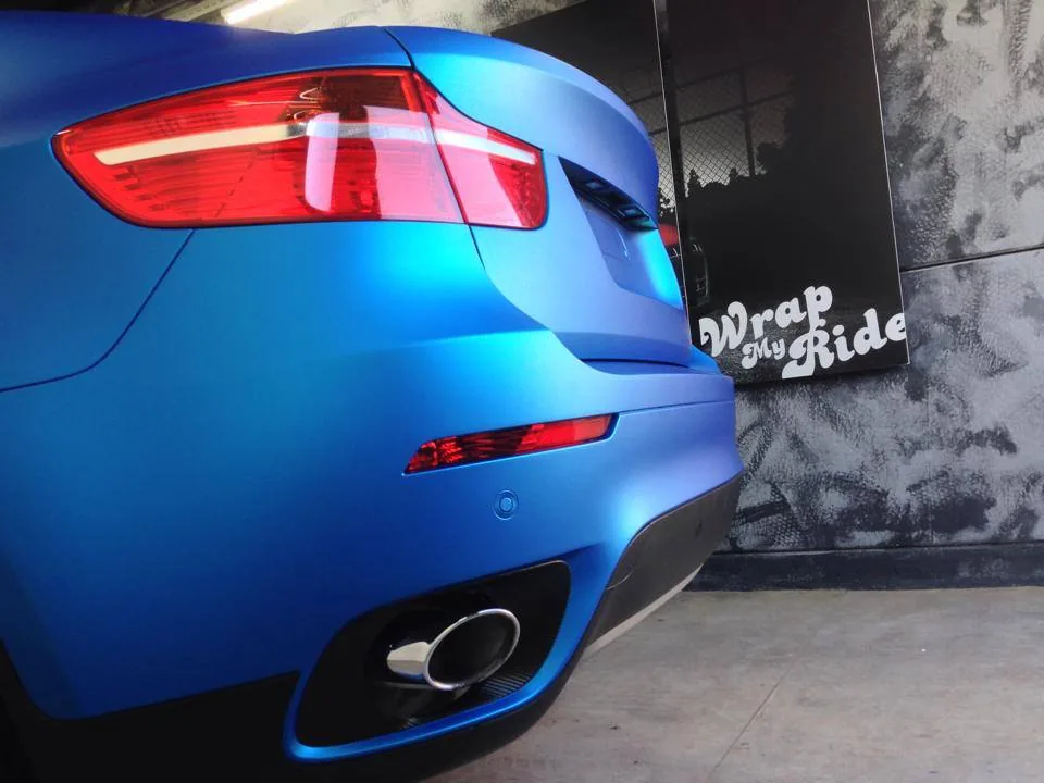 BMW X6 BLEU ALUMINIUM — BMW X6 — FRD × WMR