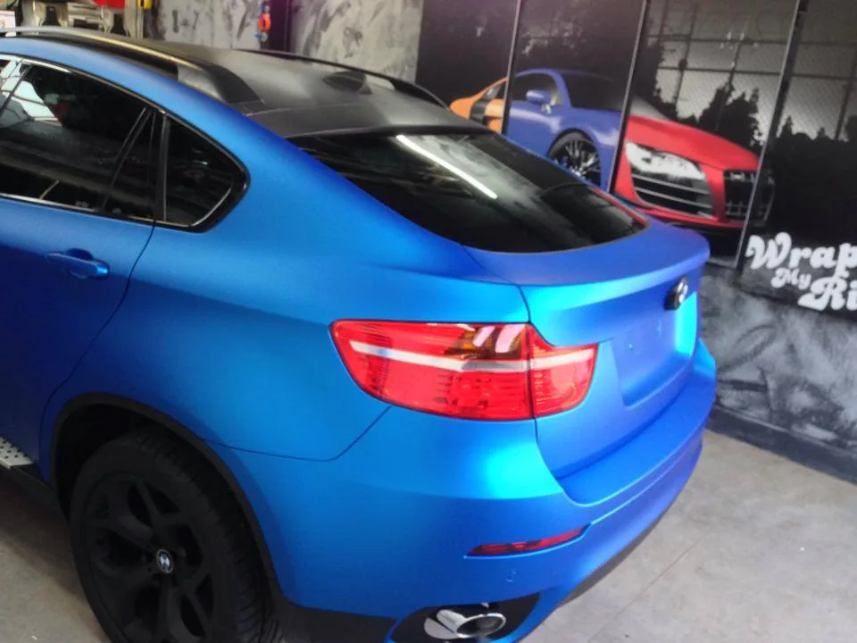 BMW X6 BLEU ALUMINIUM — BMW X6 — FRD × WMR