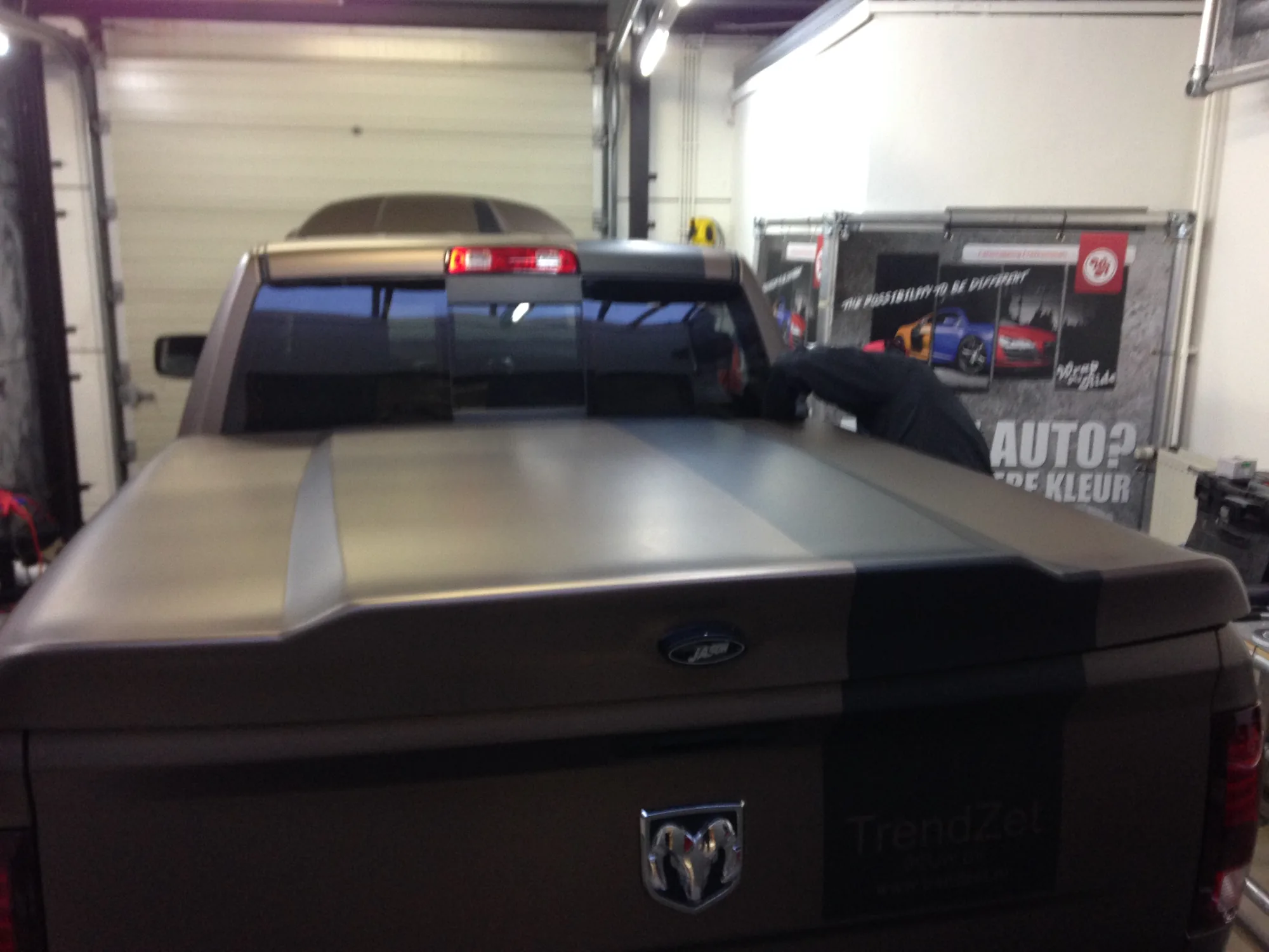 DODGE RAM 2015 MATTE METALLIC BROWN — Dodge Ram 2015 — FRD × WMR