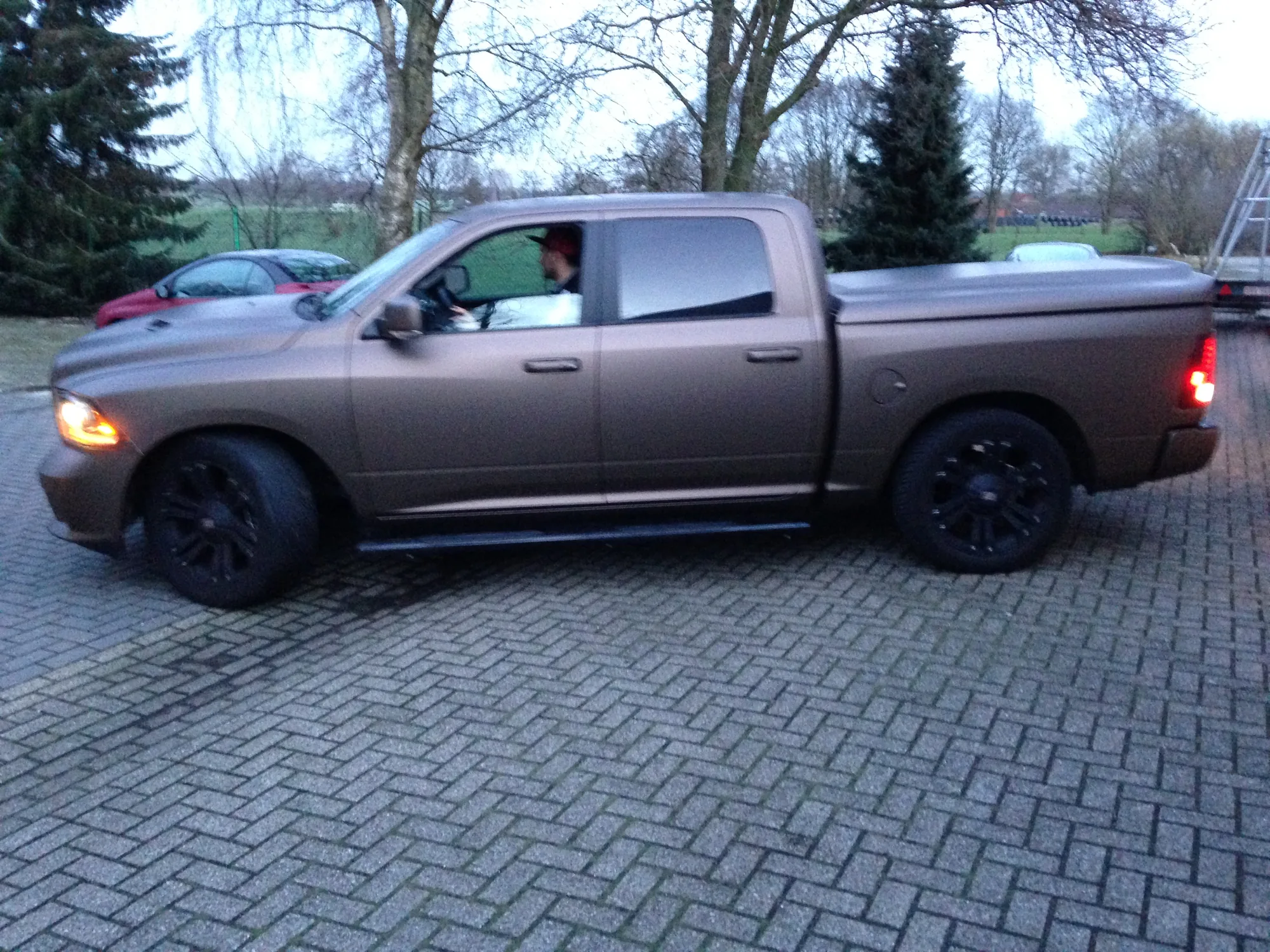 DODGE RAM 2015 MATTE METALLIC BROWN — Dodge Ram 2015 — FRD × WMR