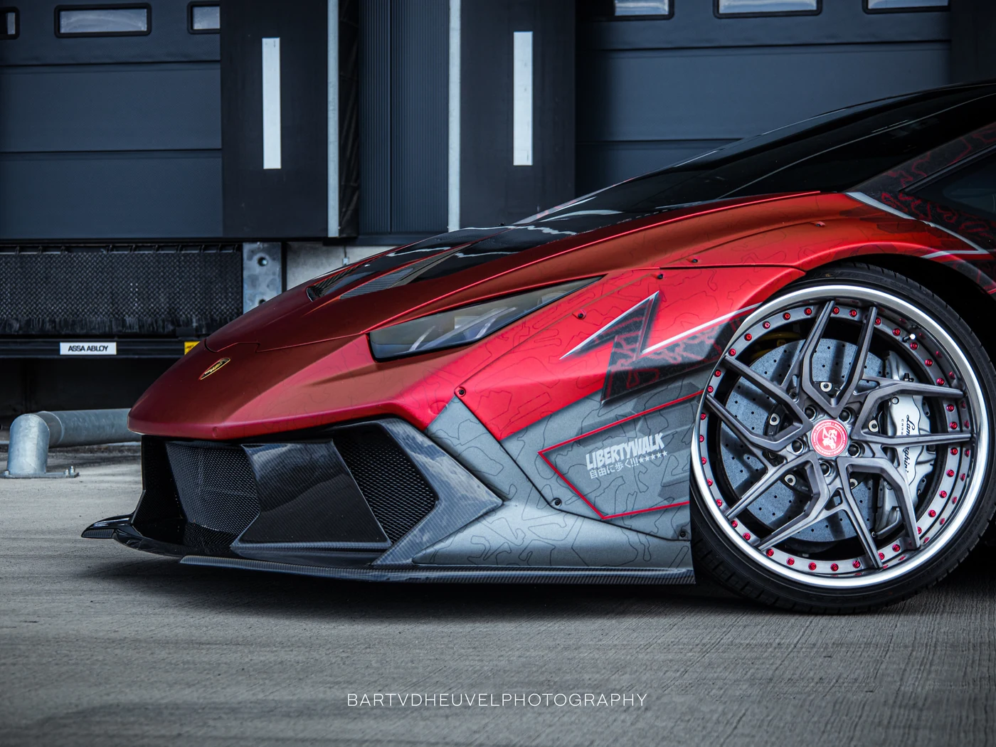 Lamborghini Huracán LW Select livery — voorkant — FRD × WMR