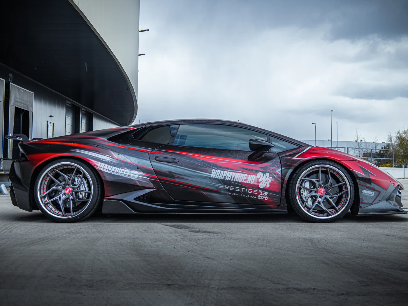 Lamborghini Huracán LW Select livery — detail — FRD × WMR