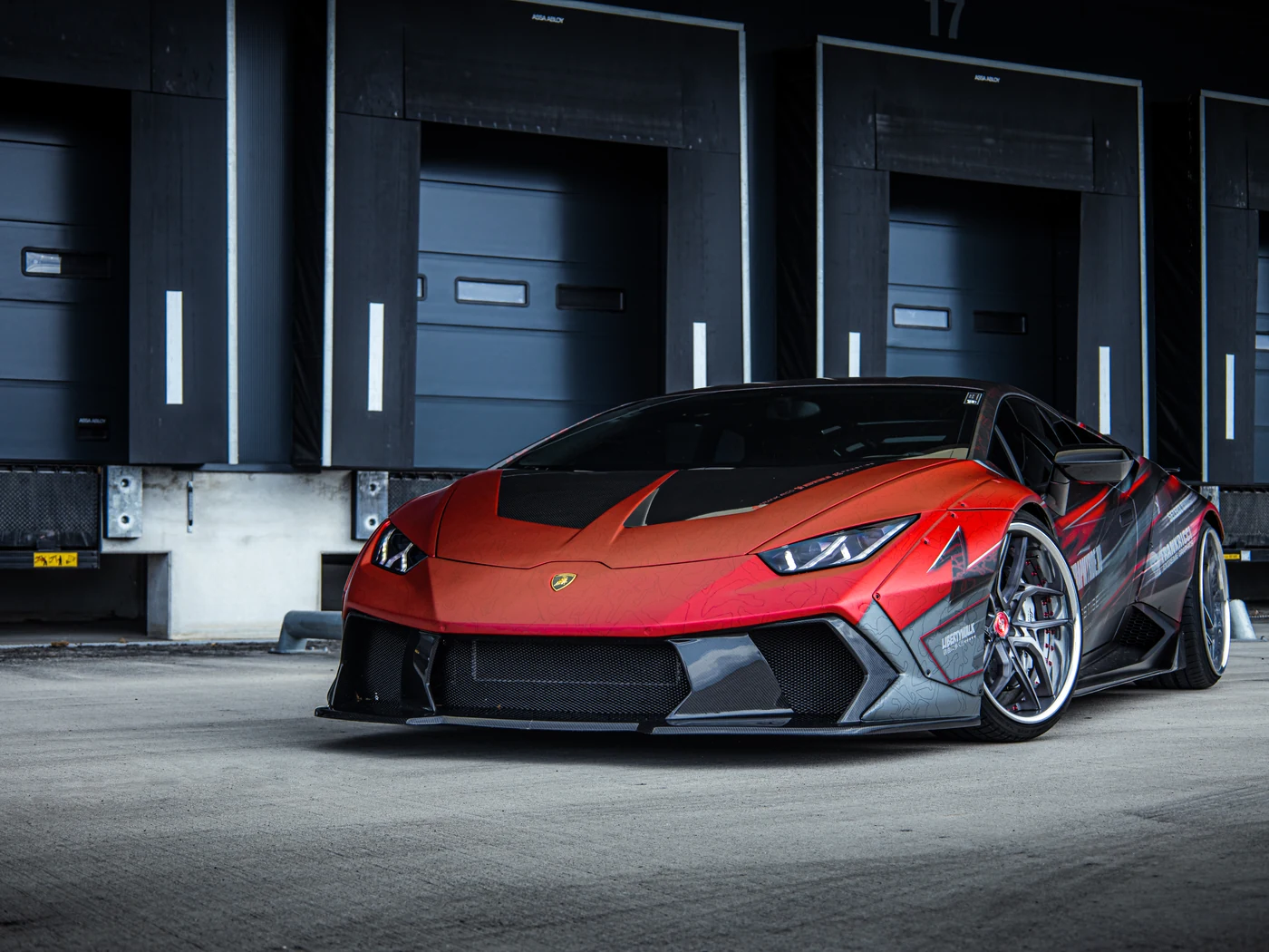 Lamborghini Huracán LW Select livery — shoot — FRD × WMR