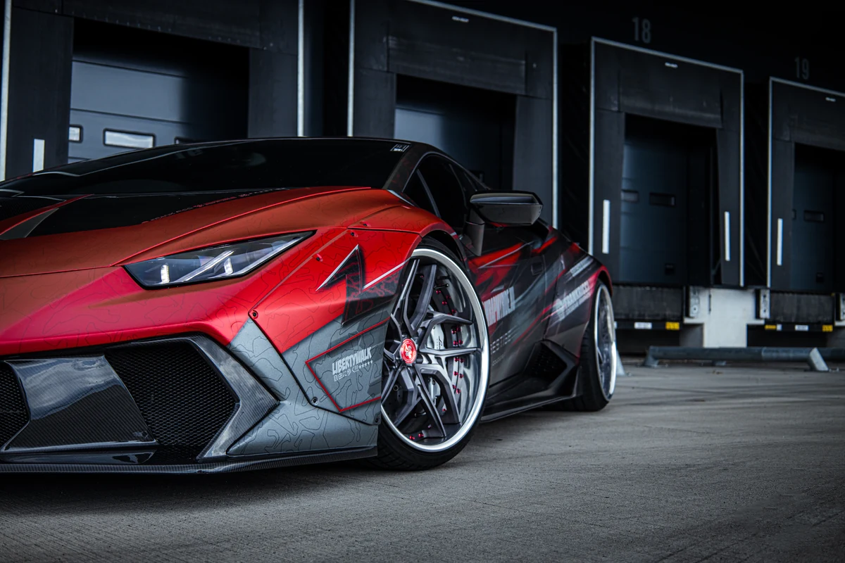 Lamborghini Huracán LW Select custom livery voor Eric — Frank Ricci Design × WMR