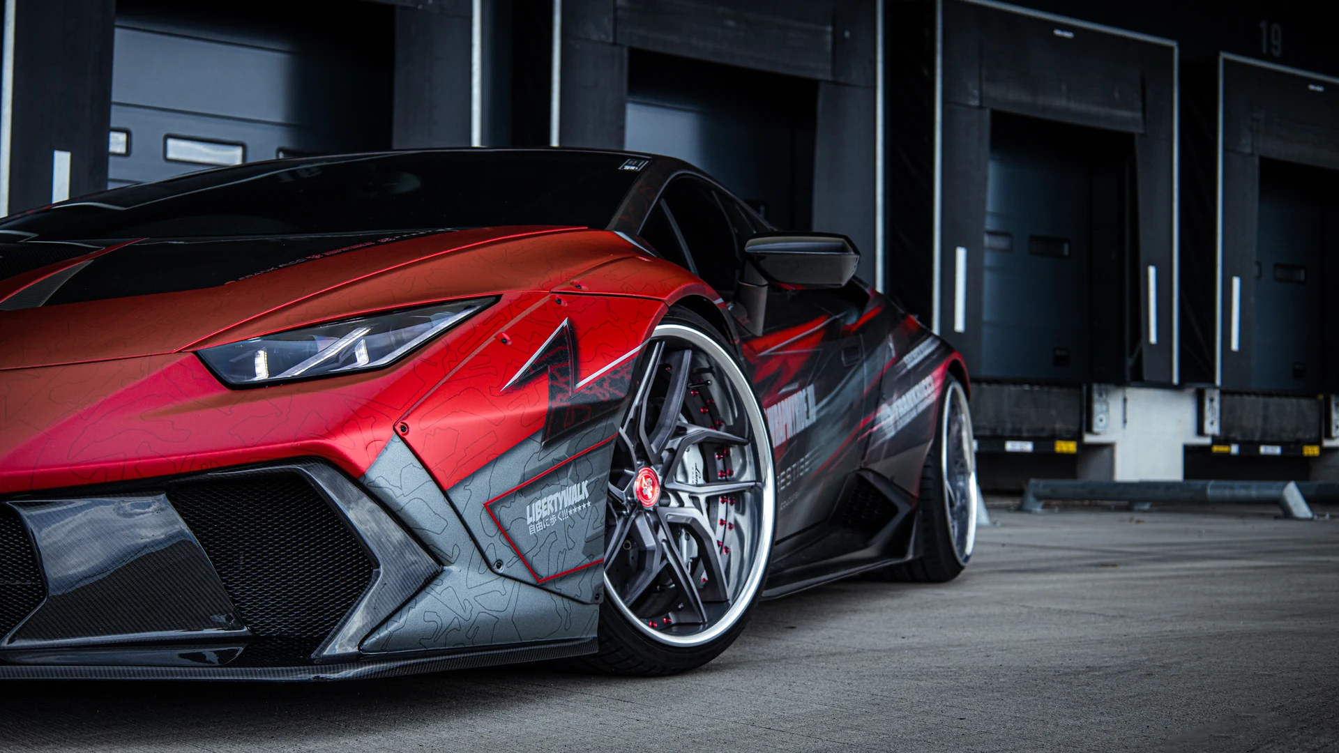 Lamborghini Huracán Liberty Walk Select custom livery voor Eric — Frank Ricci Design × Wrap My Ride