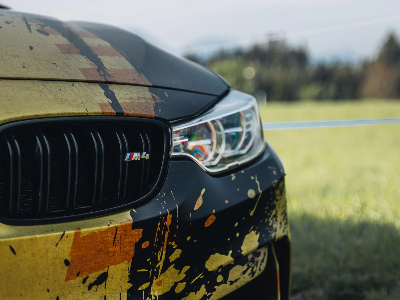 BMW M4 Liberty Walk custom livery — interieur — FRD × WMR