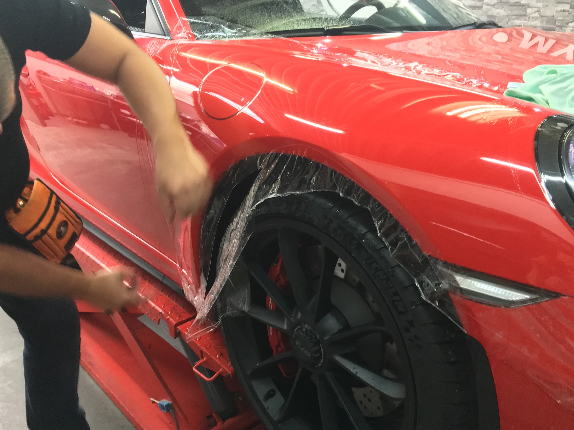 PORSCHE GT3 FULL PPF — Porsche GT3 — FRD × WMR