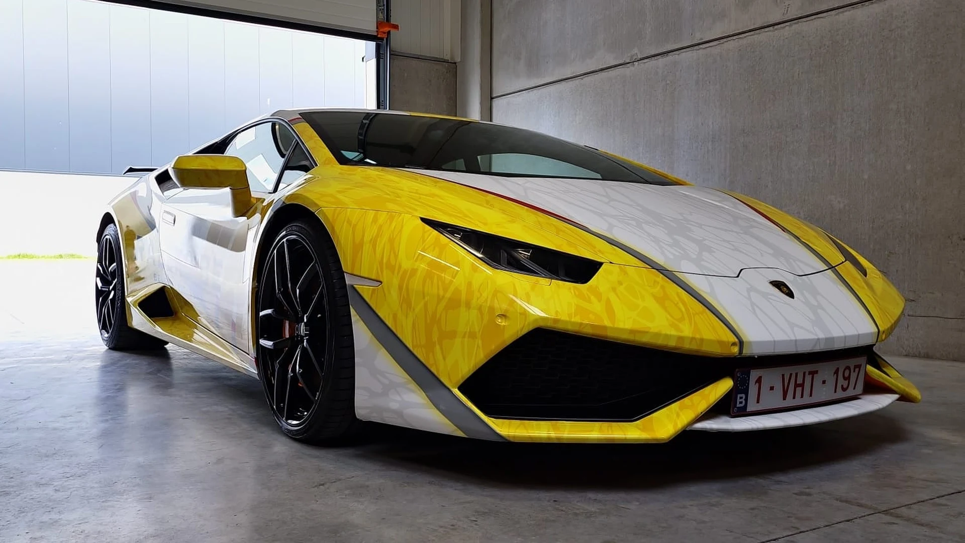 Lamborghini Huracán custom livery voor Rabeko — Frank Ricci Design × Wrap My Ride