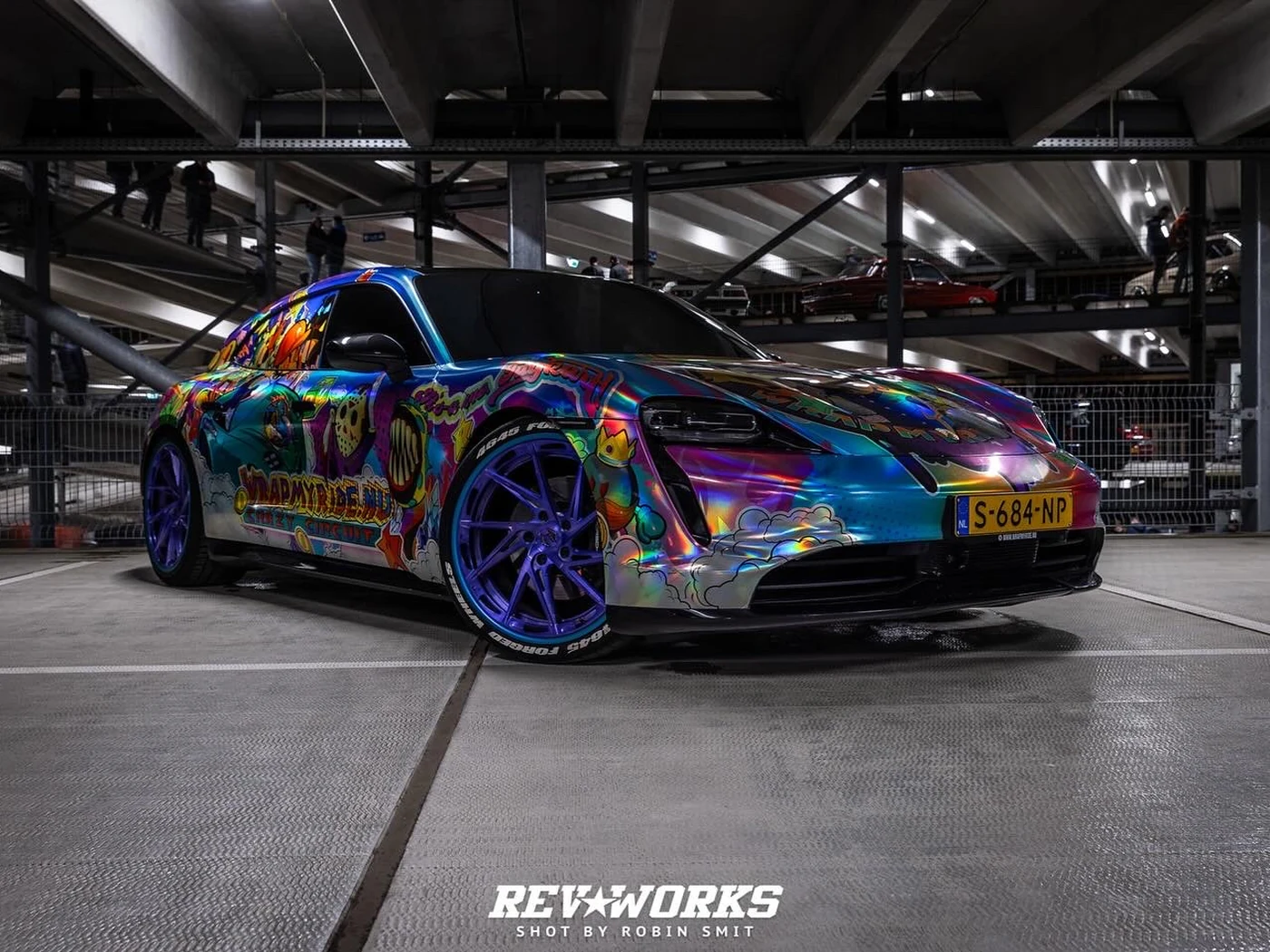Porsche Taycan Taykart Deluxe custom livery by Frank Ricci Design × WMR