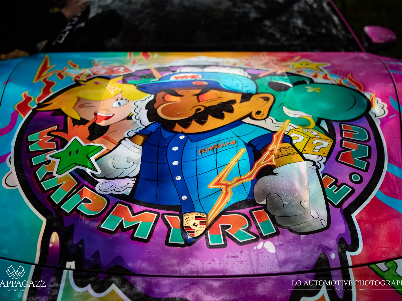 Porsche Taycan Taykart Deluxe livery — shoot — FRD × WMR