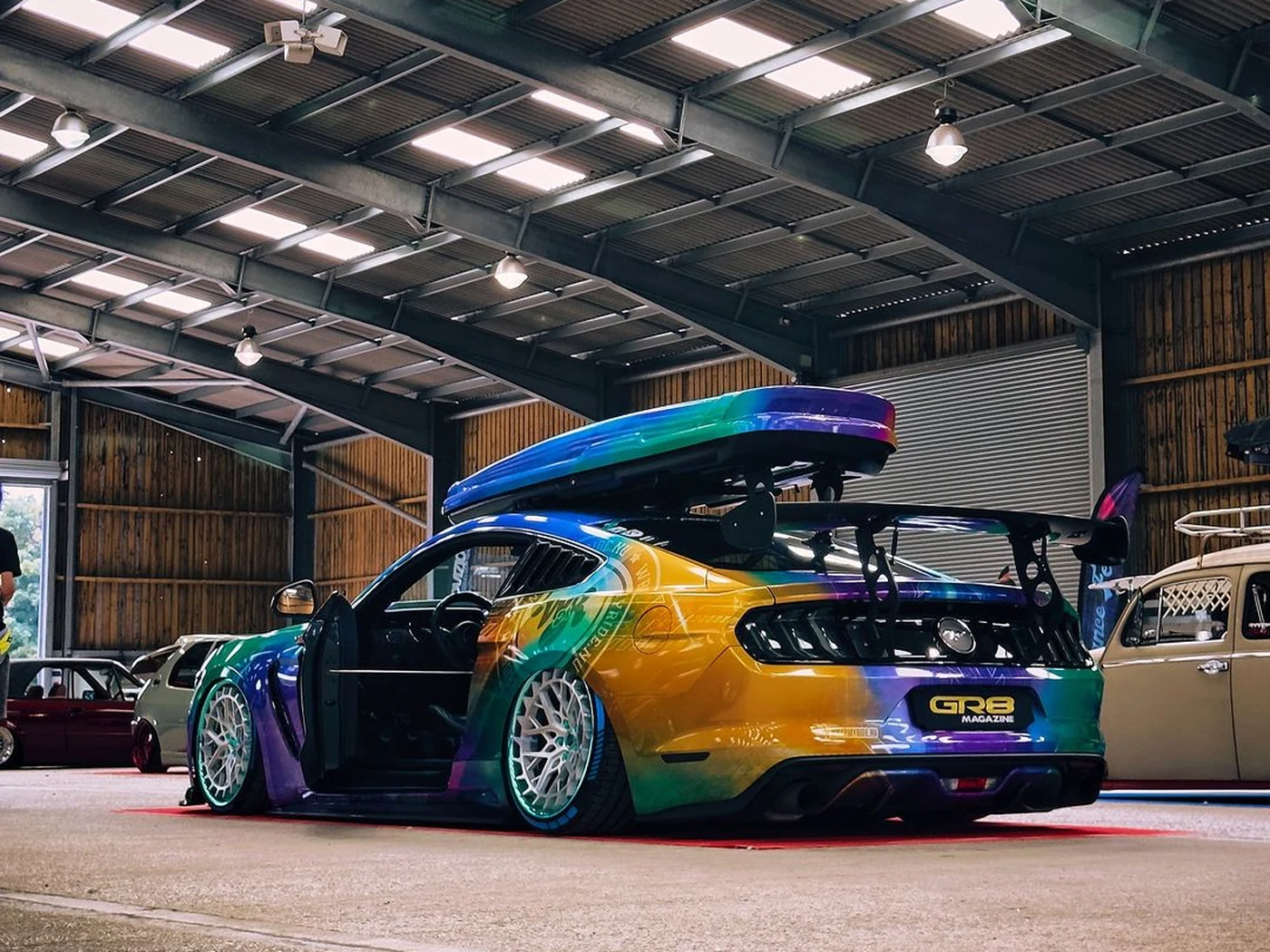 Ford Mustang Uni.C.Porn livery — detail wrap — FRD × WMR