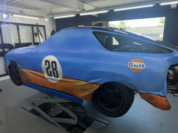 Gulf livery #28 — showcase wrap project bij Wrap My Ride