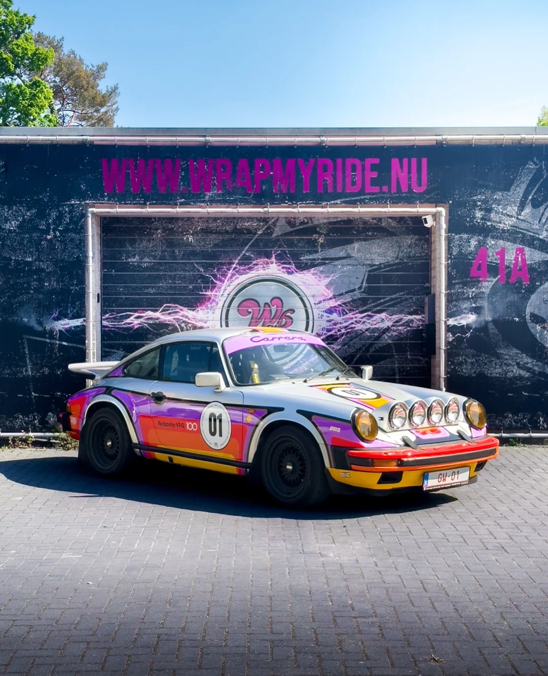 Wrap My Ride — Joffrey Westbroek en Frank Ricci Design samenwerking