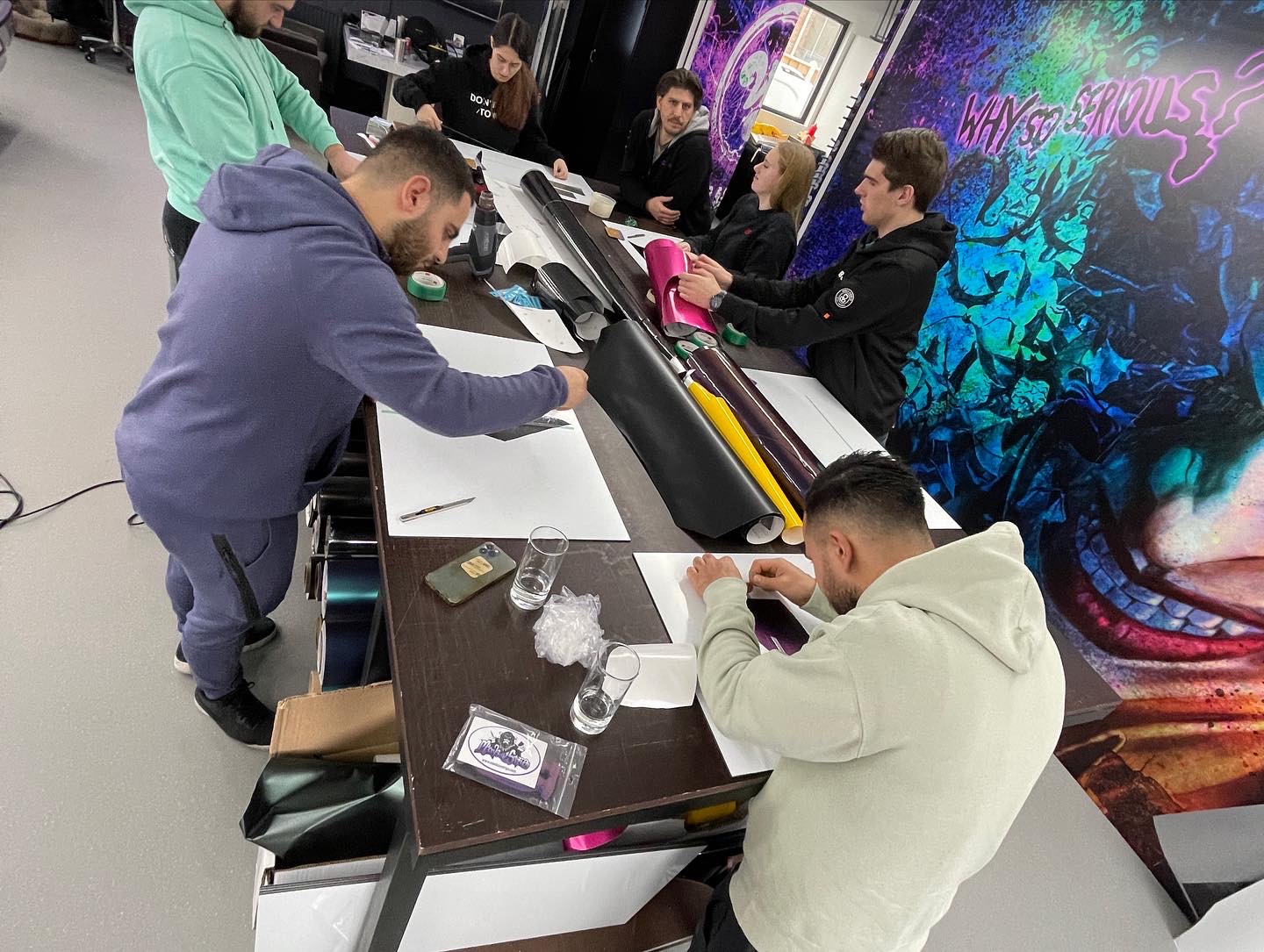 Wrap Master Class workshop — vinyl wrap applicatie bij Wrap My Ride in Putte